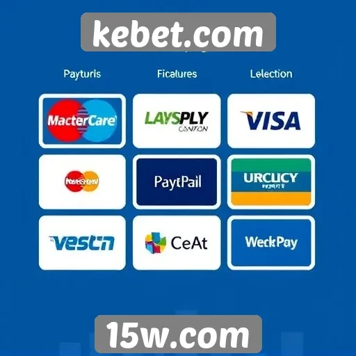 Comparação de métodos de pagamento no kebet.com